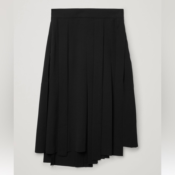 cos pleated assyetric skirt - Picture 2 of 3